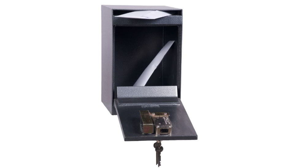 Hollon Safe Hollon HDS-03K Under Counter Drop Safe, Gray, Small HDS-03K