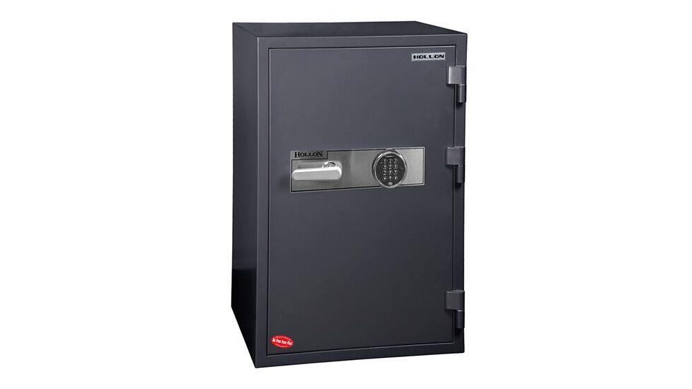 Hollon Safe Hollon HS-1000E Office Safe, Grey, Large HS-1000E