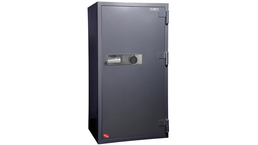 Hollon Safe Hollon HS-1600E Office Safe, Tan Body, Gray Door, Large HS-1600E