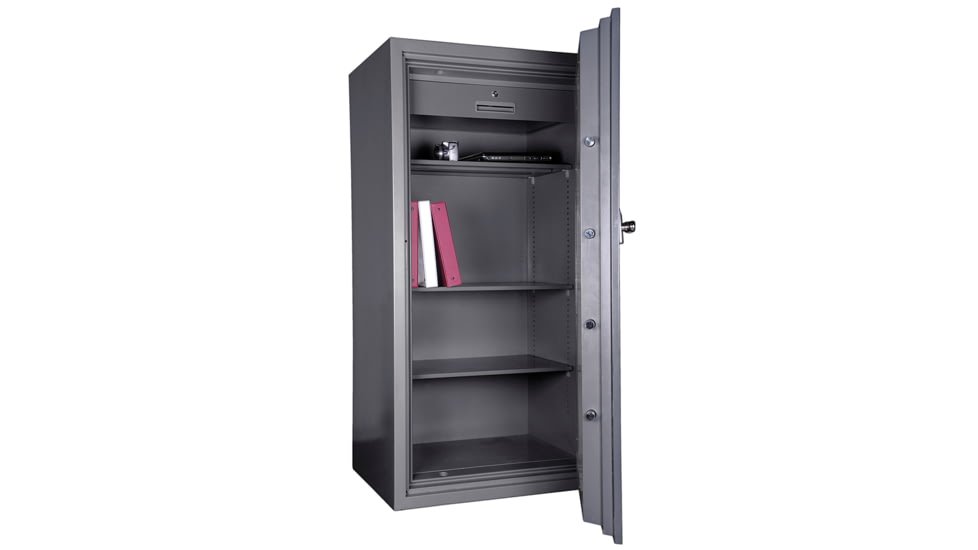 Hollon Safe Hollon HS-1600E Office Safe, Tan Body, Gray Door, Large HS-1600E