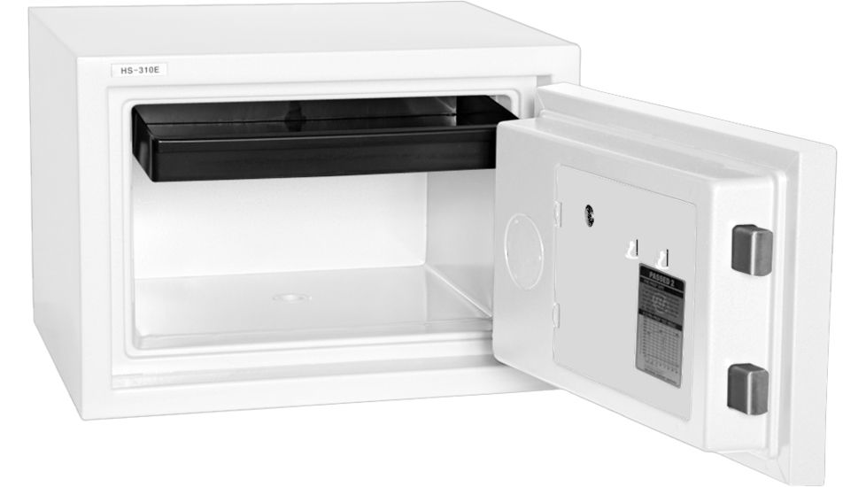 Hollon Safe Hollon HS-310E Home Safe, White, Small HS-310E