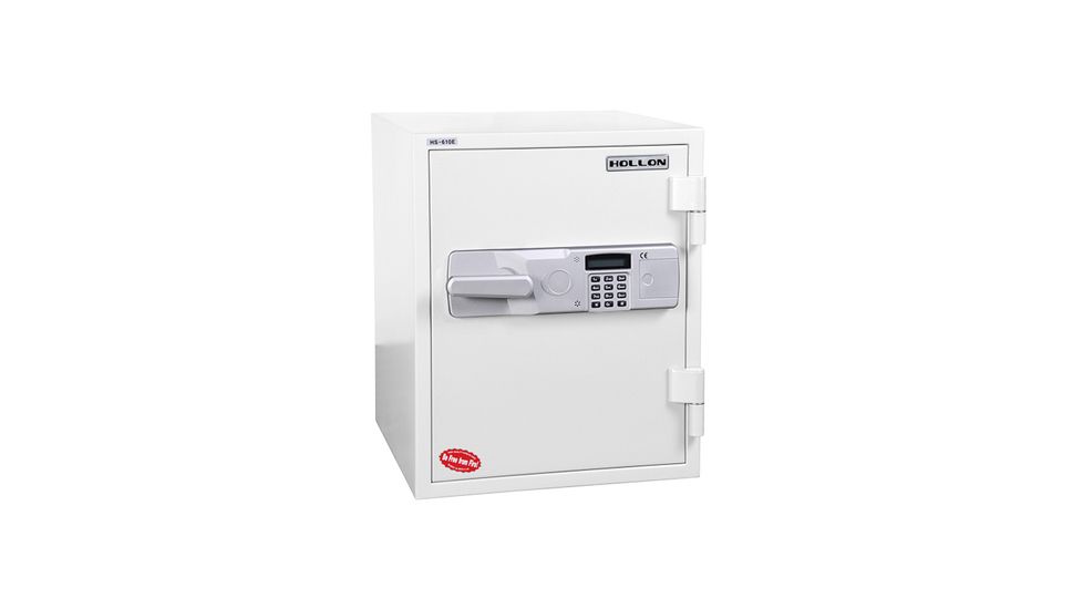 Hollon Safe Hollon HS-610E Office Safe,White,Medium HS-610E