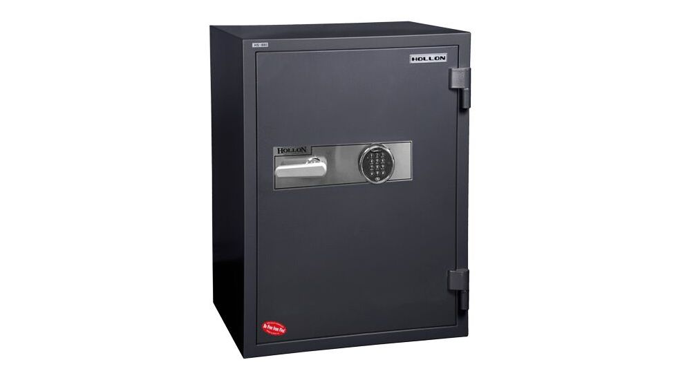 Hollon Safe Hollon HS-880E Office Safe, Tan Body, Gray Door, Medium HS-880E