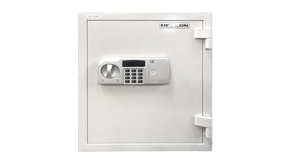 Hollon Safe HS-530WE Home Safe, White, Medium HS-530WE
