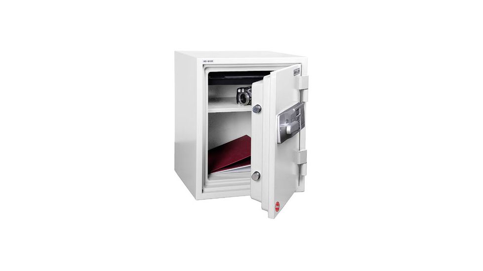 Hollon Safe HS-610D Home Safe, White, Medium HS-610D
