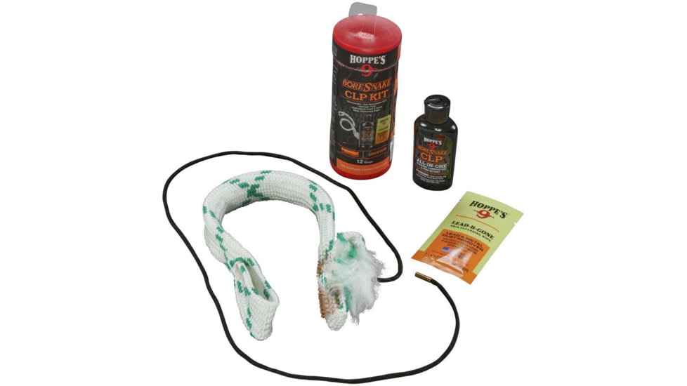 Hoppes 9 Boresnake w/ CLP Cleaning Kit 12GA Shotgun, 210012