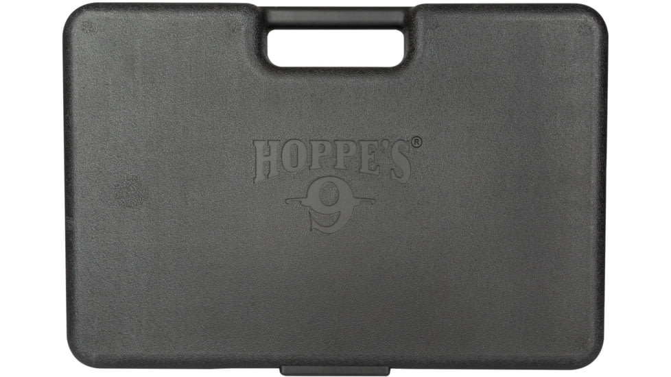Hoppes 9 Deluxe Cleaning Kit w/ No 9 Cleaner and Oil 62 Piece, Blow Molded, Black, 62108
