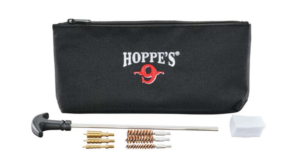Hoppes 9 Soft Sided Pistol Cleaning Kit - HPKH