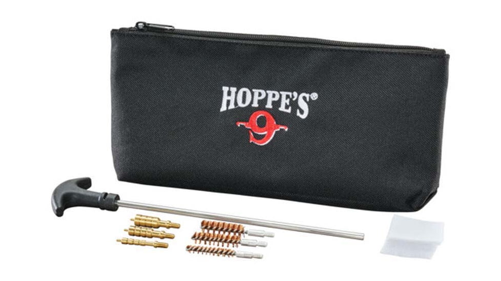 Hoppes 9 Soft Sided Pistol Cleaning Kit - HPKH