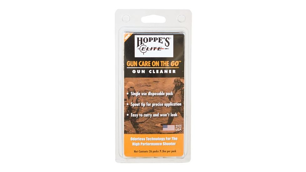 Hoppes Elite Gun Cleaner 26 Pillow Packs