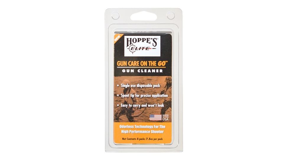 Hoppes Elite Gun Cleaner 8 Pillow Packs