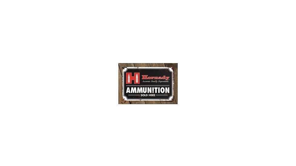 Hornady Ammo Tin Sign, small 099118