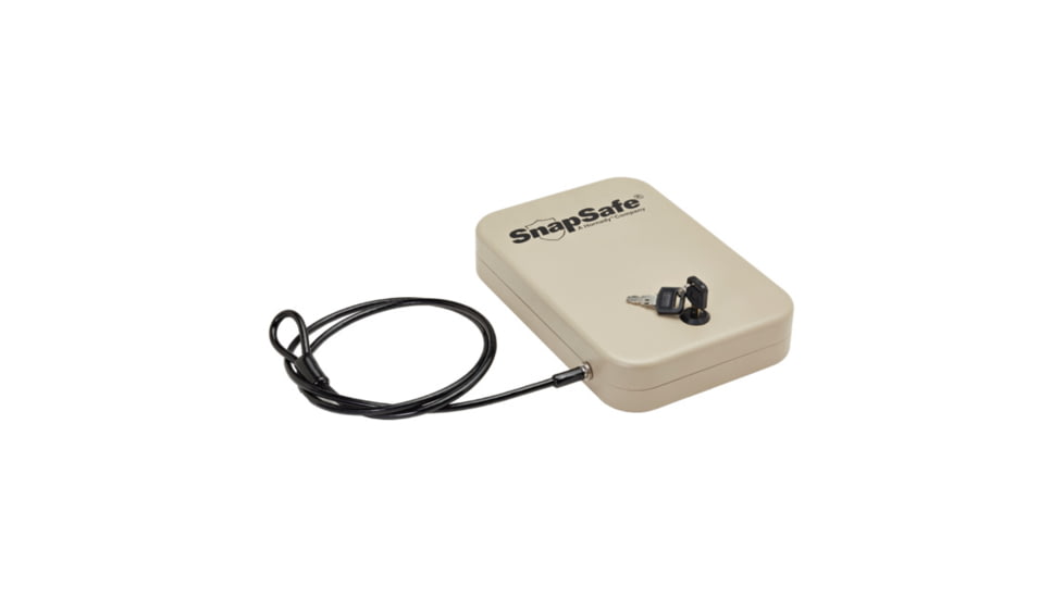 Hornady SnapSafe Lock Box With Key Lock, Large, FDE, 752002325