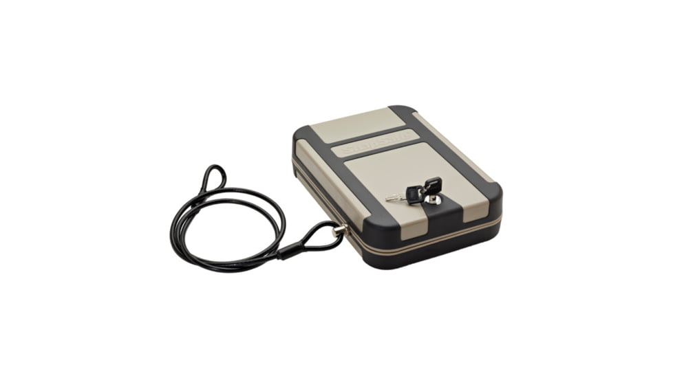 Hornady SnapSafe Treklite Lock Box With Key Lock, Extra Large, FDE, 752122325