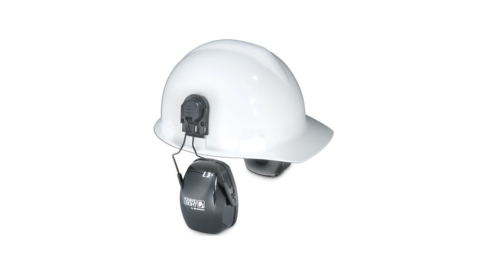 Howard Leight Leightning L3H - Helmet Earmuffs, NRR 27, Canada Class A L, 1011993