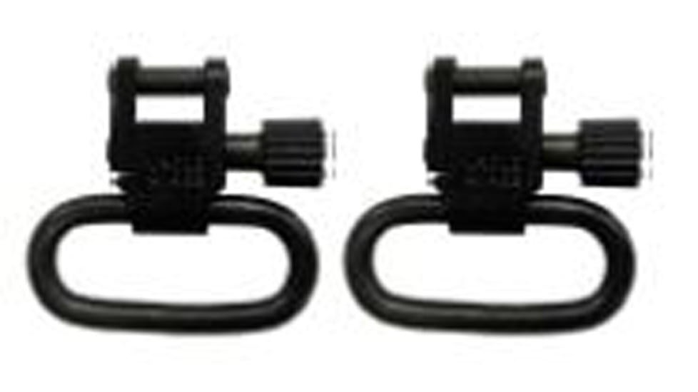 HQ Outfitters QD Sling Swivels, 1.25&quot; Black, HQ-SS1.25