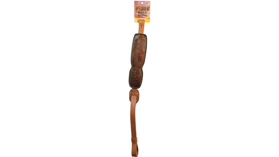 Hunter Company 027191 Cobra Trophy Custom Sling With Turkey Engraving 1 Swivel