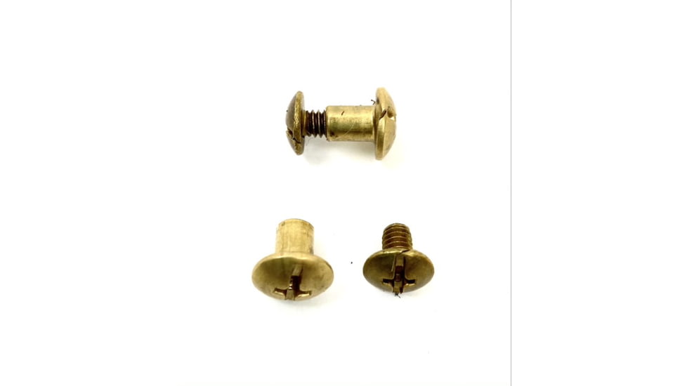 Hunter Company Brass Sling Screw and Post, Brass, 024-20, Brass, 024-20