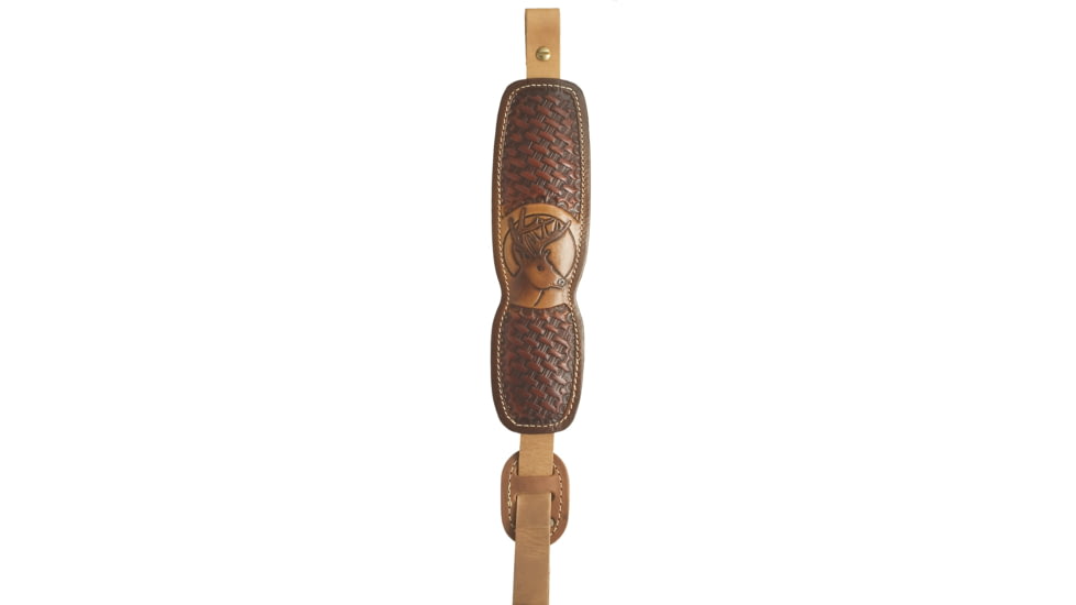 Hunter Company ProHunter Padded Quick Adjust Sling, Basket Weave Deer Design, Chestnut Tan, 027-183, Chestnut Tan, 027-183