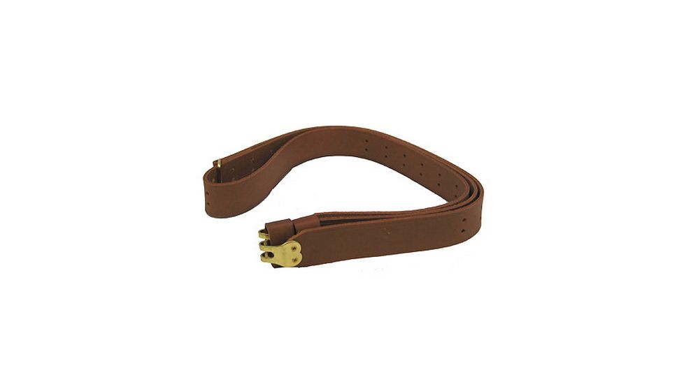 Hunter Company Hunter Company Rifle Sling, 1 1/4in. Military Sling 53911, Chestnut Tan, 0200-125