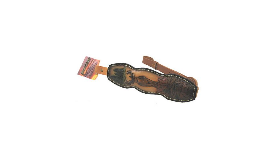Hunter Company Rifle Sling, Trophy Custom Sling - Deer 53904, Chestnut Tan, 027-40