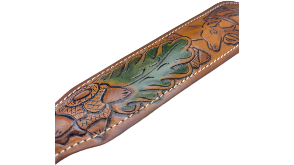 Hunter Full-Grain Leather Custom Padded Rifle Sling