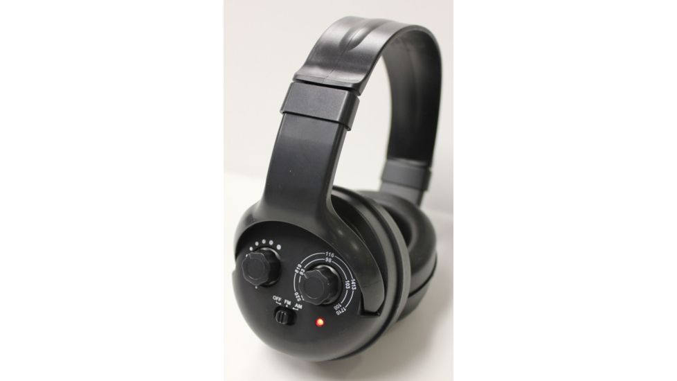 Hyskore AM/FM Radio Hearing Protector, Black/OD Green 30194