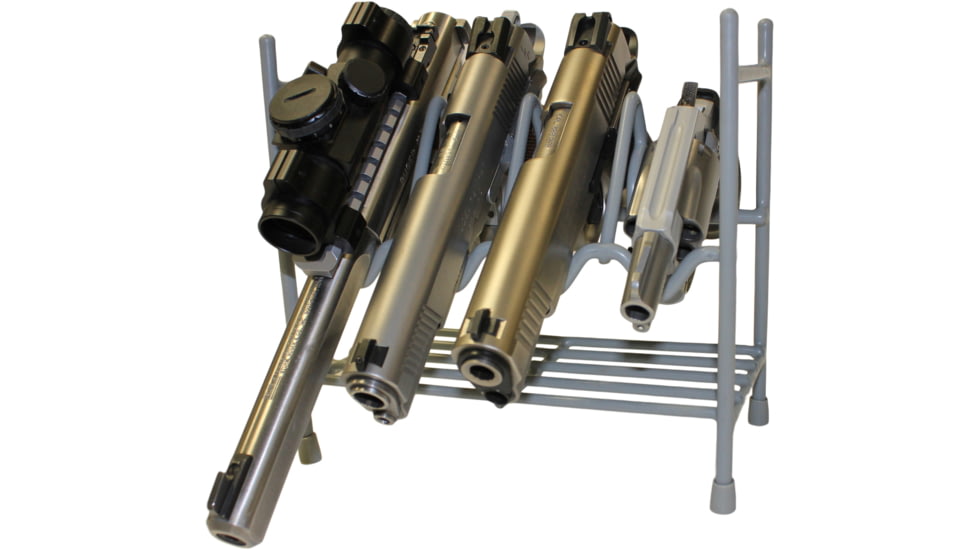 Hyskore Four Pistol Gun Rack, Gray, 30073