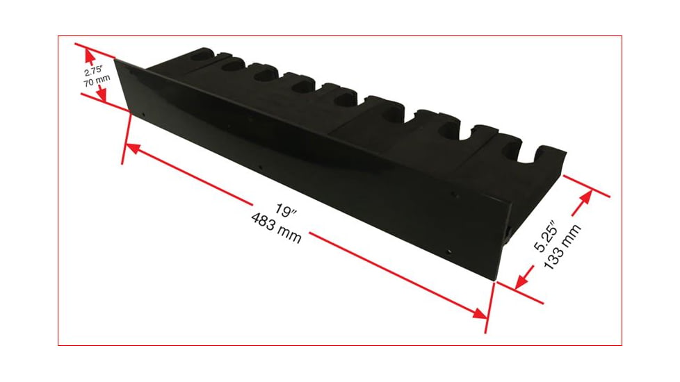 Hyskore Long Gun Organizer, Black, 30315