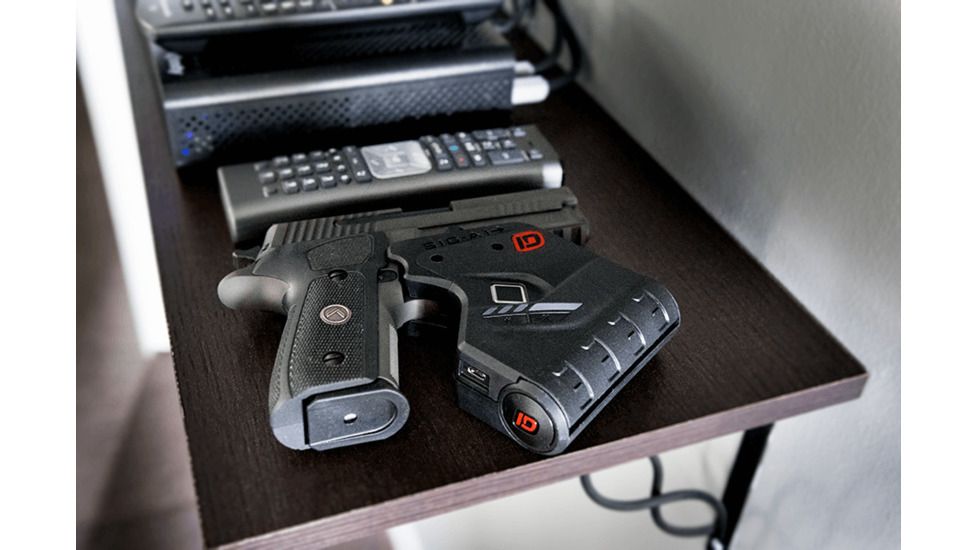 IDENTILOCK S&amp;W-A1 Biometric Trigger Lock, Black ID010101SNWA1