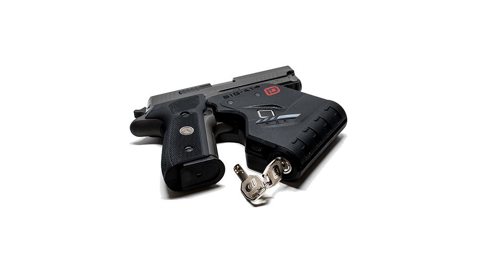 USED IDENTILOCK SIG-A1 Biometric Trigger Lock, Black, ID010101SIGA1, EDEMO1, Condition Parts Only/Salvage, Defective