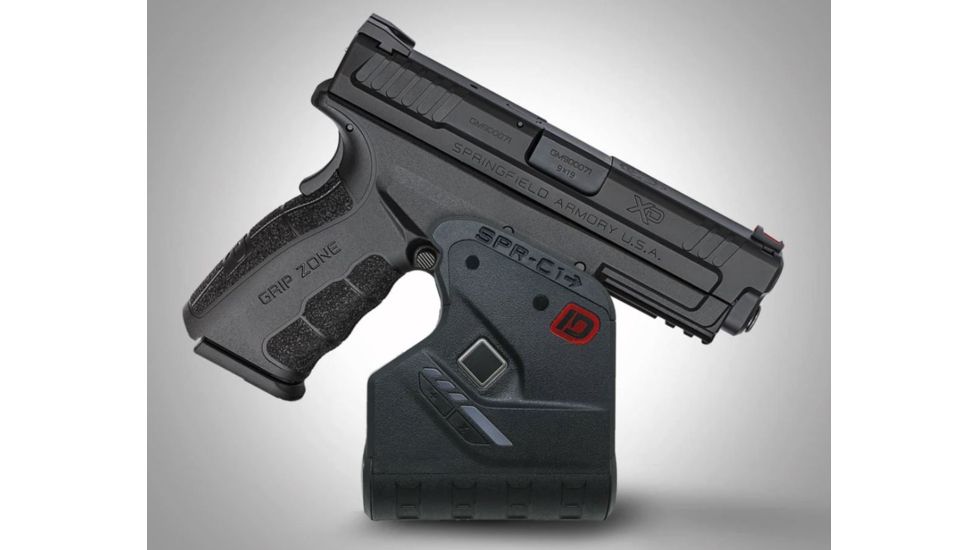 IDENTILOCK SPR-C1 Biometric Fingerprint Trigger Lock, Black, ID010101SPrC1