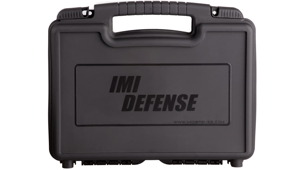 IMI Defense Large Pistol Case, 14.76 x 11.81 x 3.34, Black, 97280