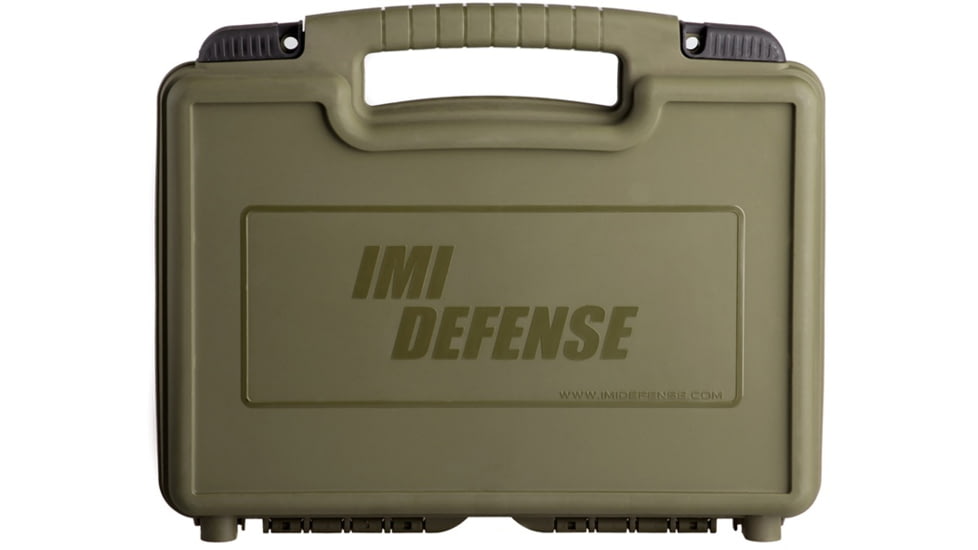 IMI Defense Large Pistol Case, 14.76 x 11.81 x 3.34, OD Green, 97281