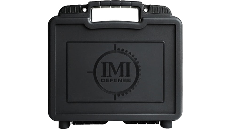 IMI Defense Medium Pistol Case, 10.63 x 9.44 x 2.75, Black, 97290