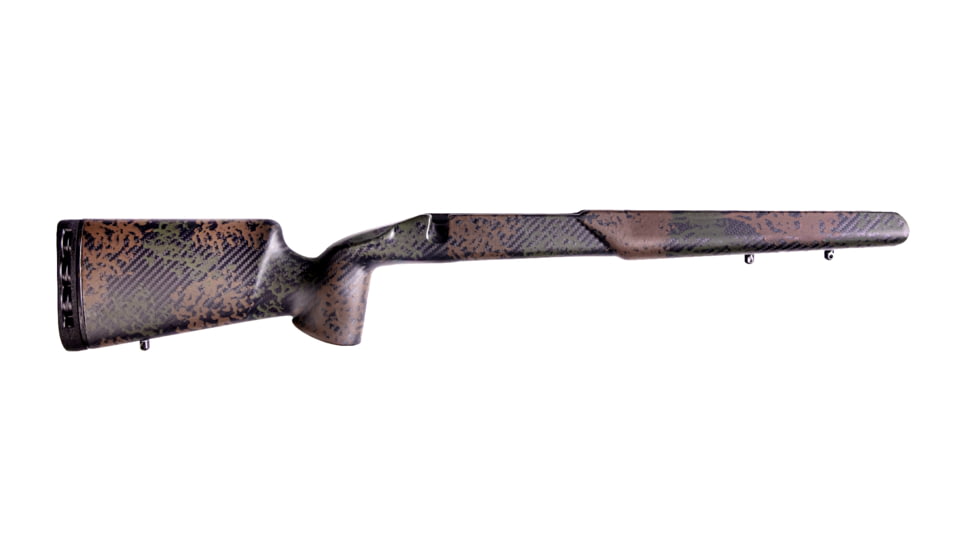 iota Outdoors EKO Rifle Stock for Tikka T3 Line of Rifles with Proof Sendero/M24 Barrel Contour, Forest Camo, 13C-181310-01-5328121-1