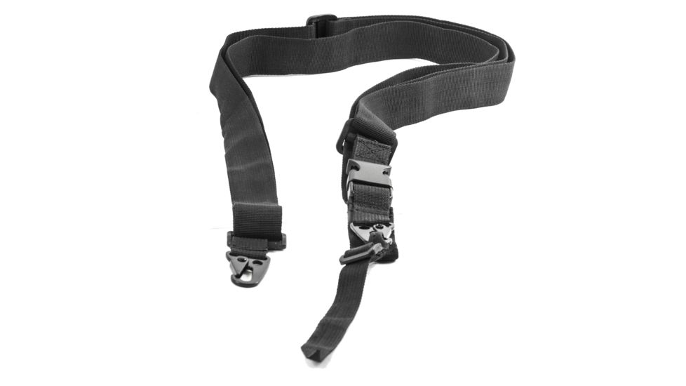 JE Machine Tech 3-Point Entry Level Bungee Sling, Black TS-SL4B
