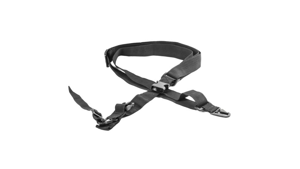JE Machine Tech 3-Point Entry Level Bungee Sling, Black TS-SL4B