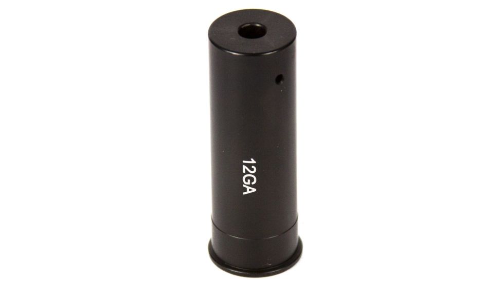 JE Machine Tech 5mW Laser Boresighter, 635/655nm, 12 Gauge, Black TS-BS12GB