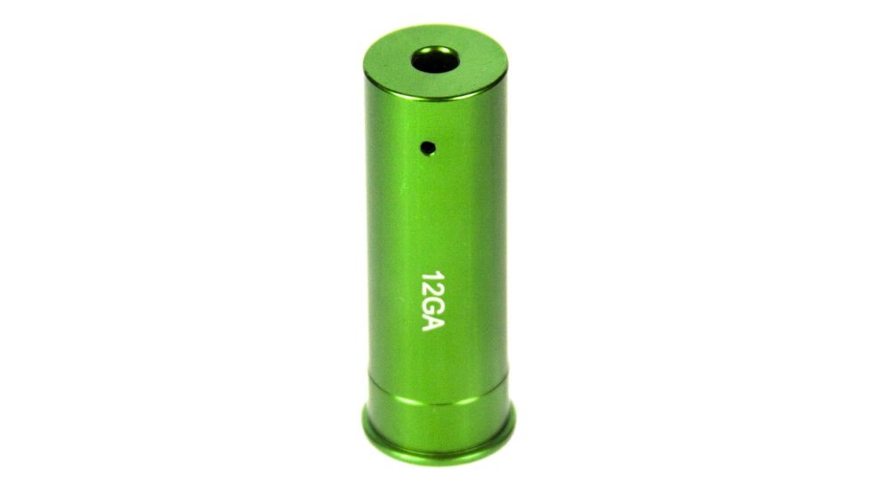 JE Machine Tech 5mW Laser Boresighter, 635/655nm, 12 Gauge, Green TS-BS12GG