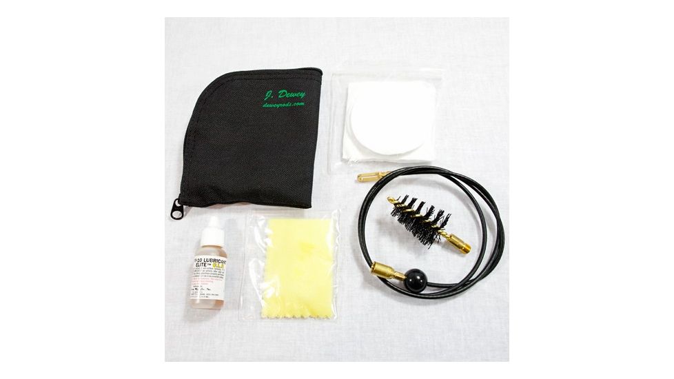 J. Dewey .22-.30 Pull-thru Field Kit, Black, n/a FK-1