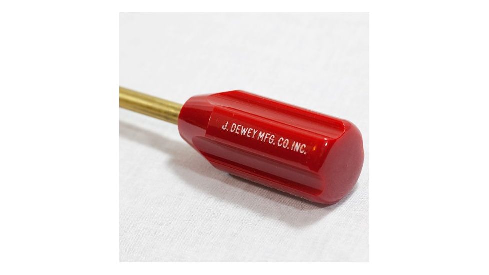 J. Dewey CHR-50     .50 cal. Chamber Rod female, Red/Brass, n/a CHR50