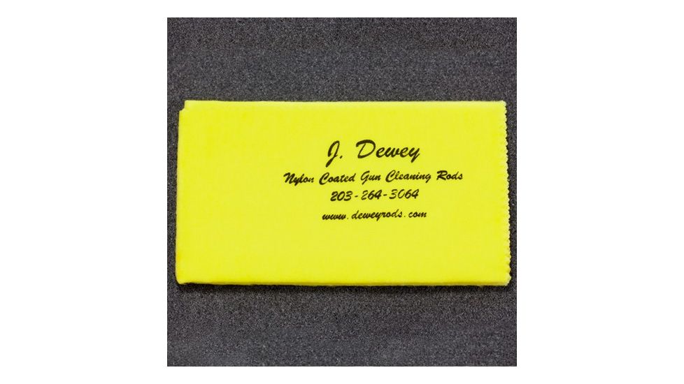 J. Dewey GC-1 12" x 16" Silicone Wiping Cloth, Yellow, n/a GC-1