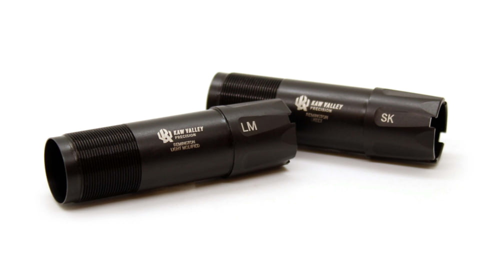 Kaw Valley Precision Remington Choke Tube, Cylinder, Black, KVP-12-REM01