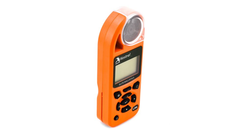 Kestrel Elite Weather Meter with Applied Ballistics with LiNK, Blaze Orange, 0857ALBLZ