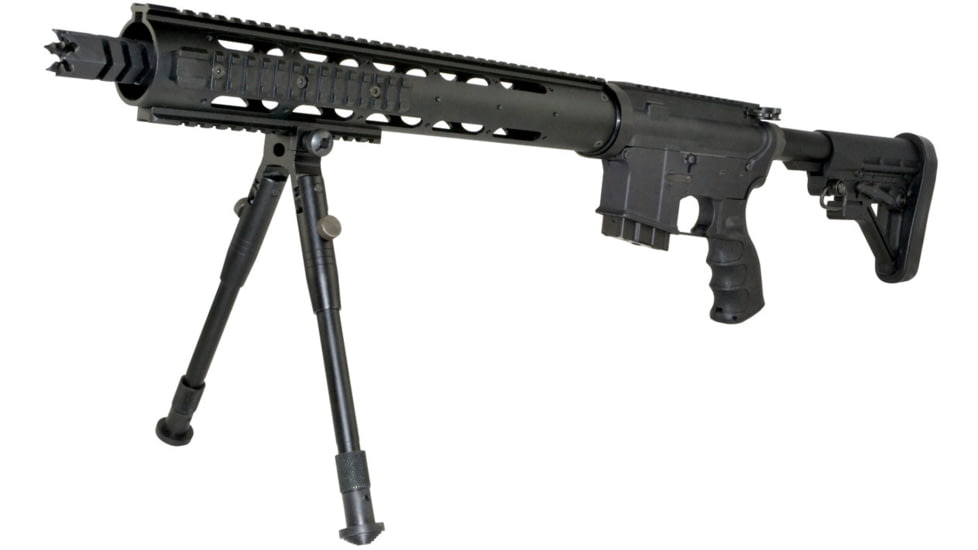 Kexuan Tall Bipod For Picatinny Handguard Rail, 9.75 12 in, Black, BP05