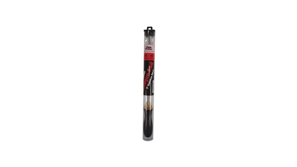 Kleen Bore 1 Piece Deluxe Stainless Rifle/Pistol Rod .22-.45 Caliber 16 Inch DR-101