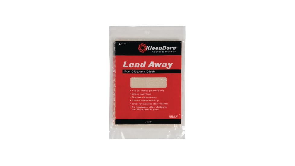 KleenBore Lead Away Gun Cloth, 110sq in, 1009446