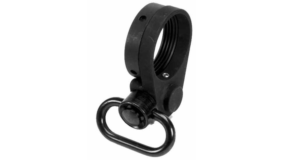 Knight's Armament AR-15 Carbine Receiver End Plate with Ambi QD Sling Swivel Mount, Black KM22051-1