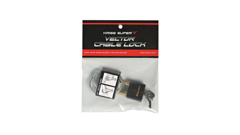 Kriss-TDI Super V Vector CRB Cable Lock Kit With Two Keys ACBLK0801001